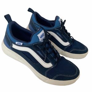 Vans | Shoes | Vans Ultracush Lite 3d Blue White Sneakers | Poshmark